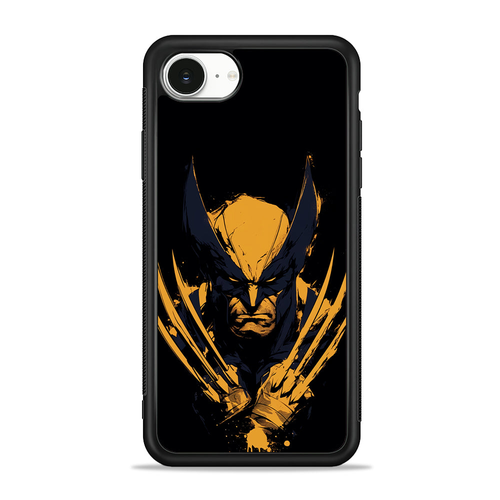 Wolverine Black and Yellow iPhone 16e Case | Protective Phone Cover