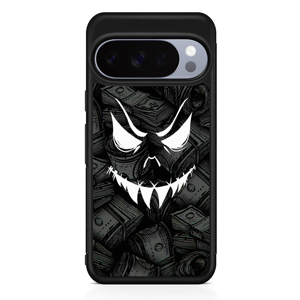 Nightmare from Your Money Google Pixel 10 Pro Case | Google Pixel 10 Rubber Protective Case