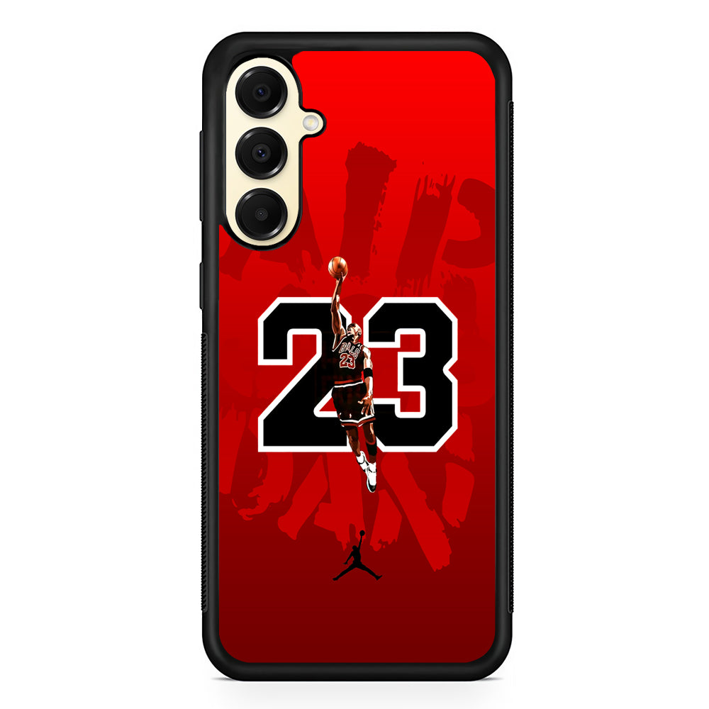 Air Jordan Fly Through The Opponent Samsung Galaxy A16 Case | Slim Rubber Case for Samsung Galaxy A16