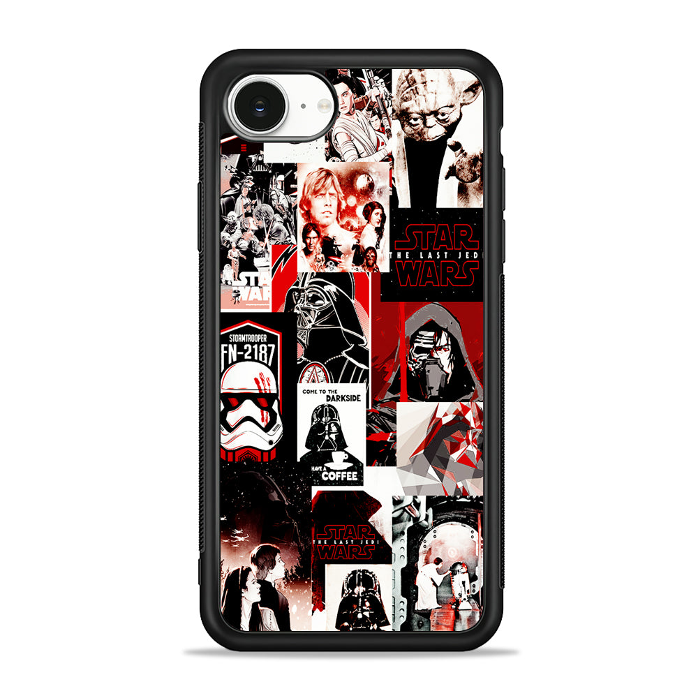 Star Wars Aesthetic Collage iPhone 16e Case | Protective Phone Cover