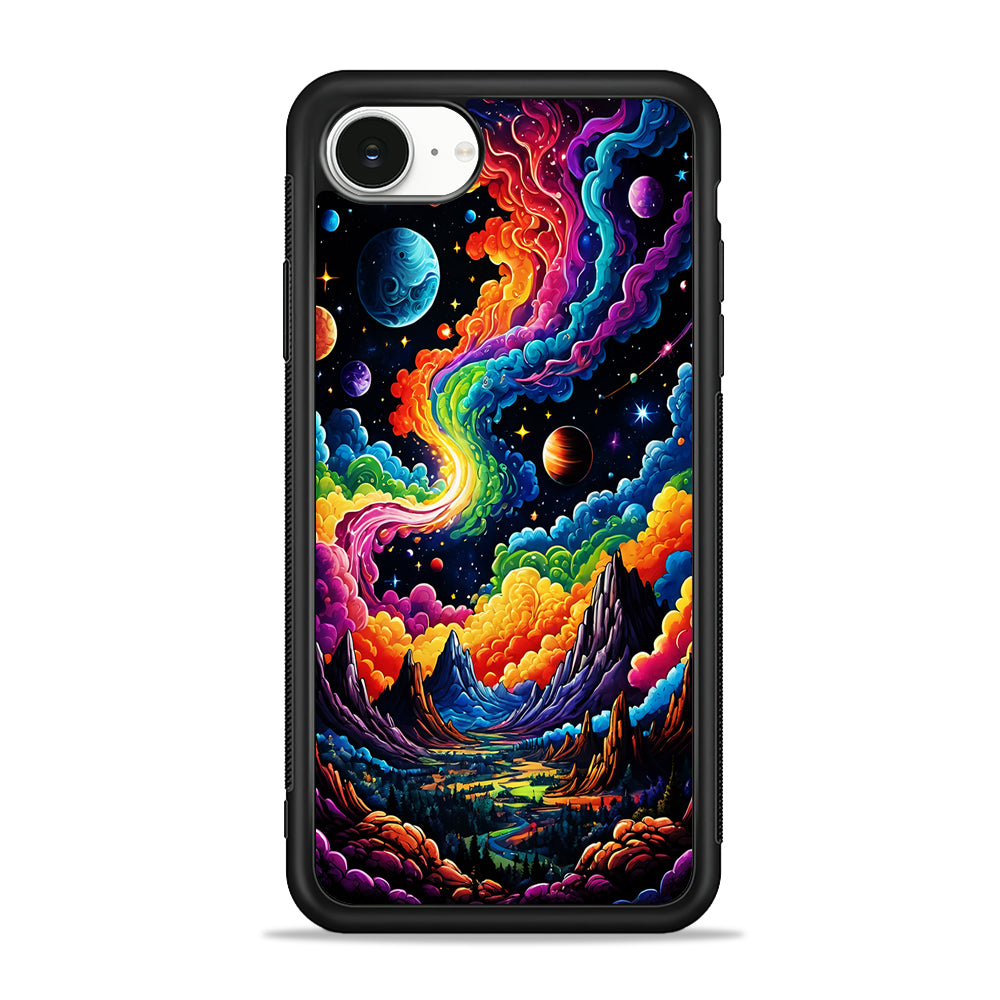 Space Planets Fantasy iPhone 16e Case | Protective Phone Cover
