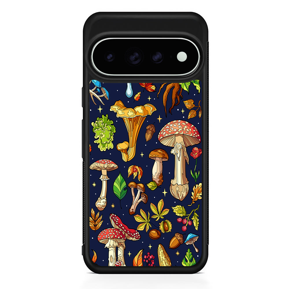 Various Mushrooms Autumn Google Pixel 11 Pro XL Case - Custom Design Protective Case