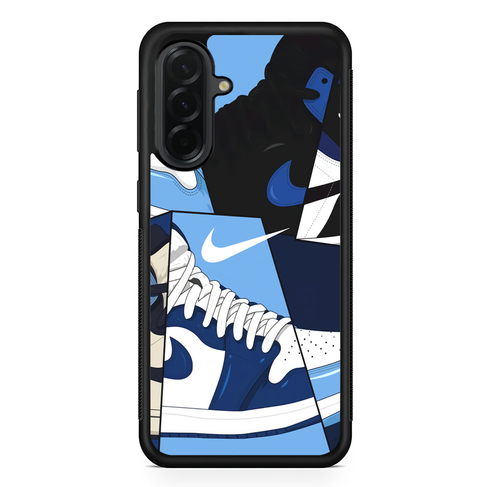 Nike Shoes Sea Color Samsung Galaxy A36 Case | Durable Samsung Galaxy A36 Cover