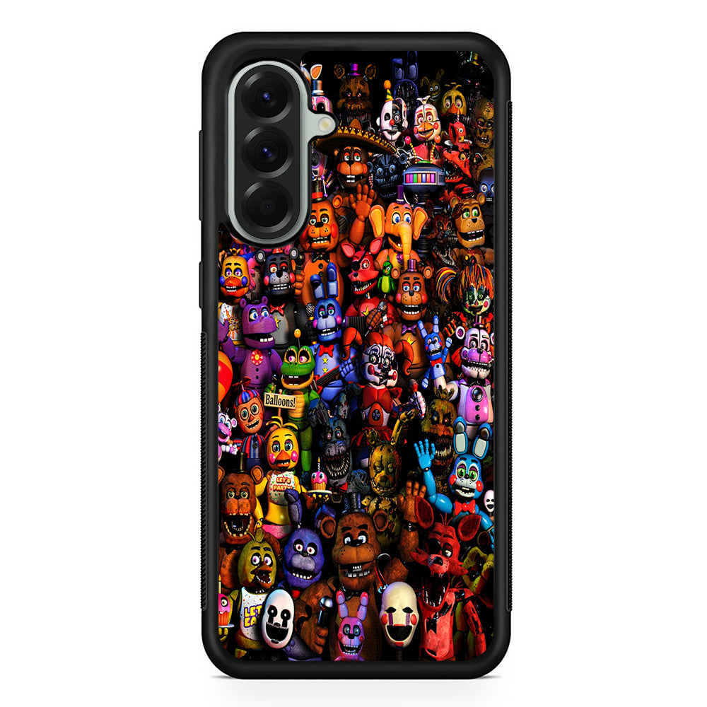 Five Nights at Freddy's FNAF Samsung Galaxy A56 Case | Samsung Galaxy A56 Protective Rubber Case