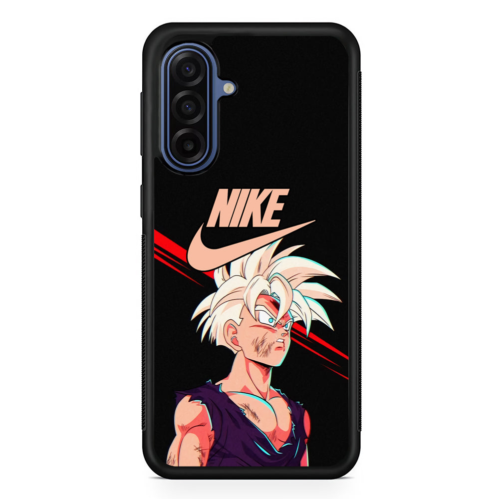 Nike Goku Angry Samsung Galaxy A17 Case | Samsung Galaxy A17 Protective Rubber Case