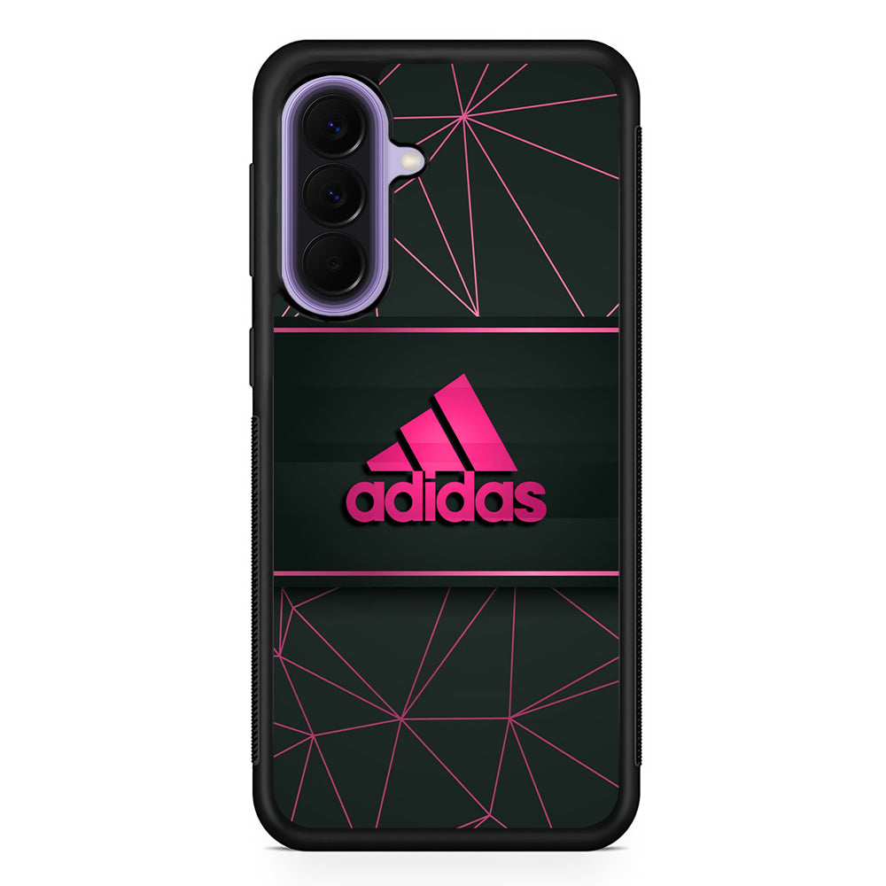 Adidas Pink Web Samsung Galaxy A57 Case | Slim Samsung Galaxy A57 Rubber Case
