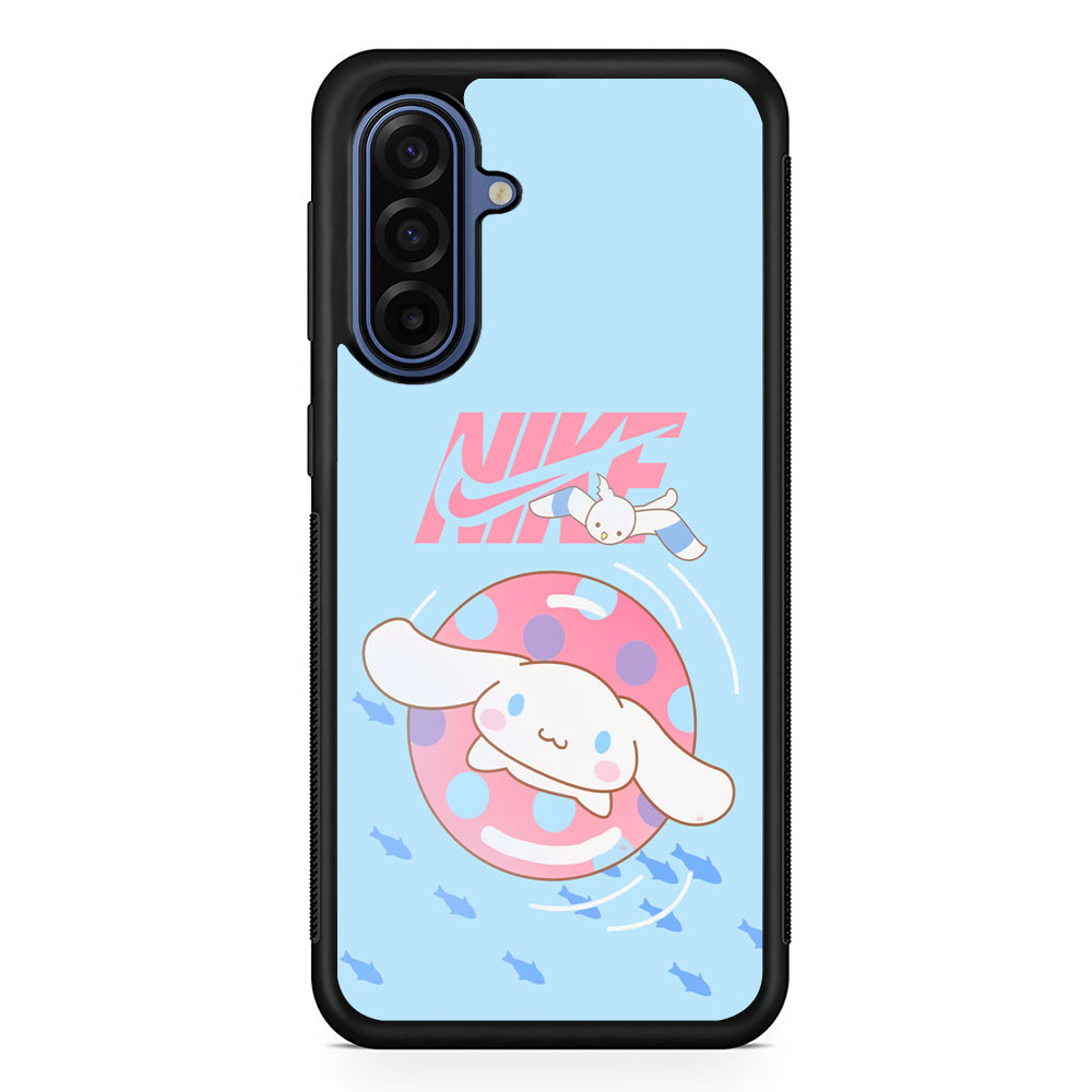 Nike Cinnamoroll Vacation Samsung Galaxy A17 Case | Samsung Galaxy A17 Protective Rubber Case