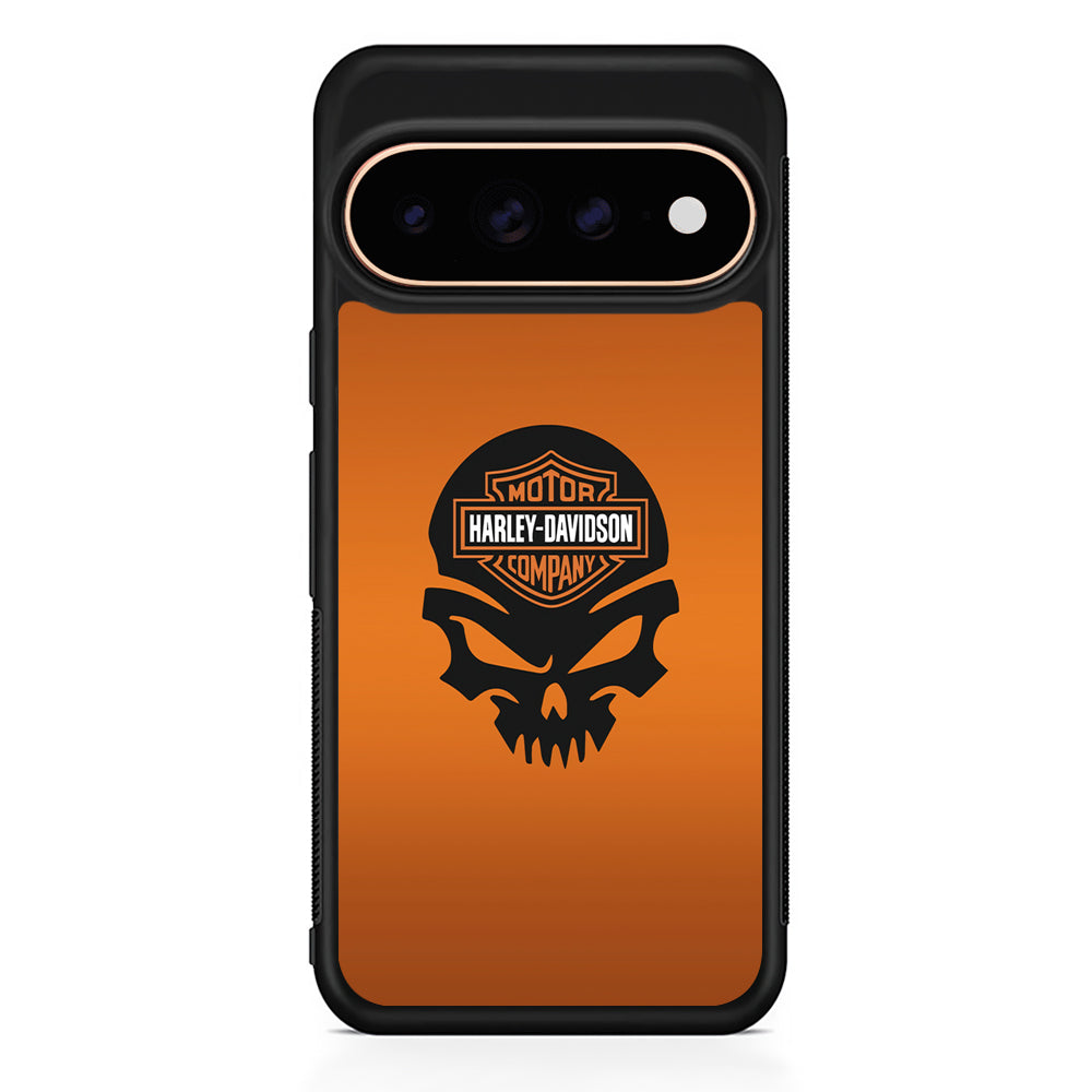 Harley Davidson Skull Silhouette Google Pixel 11 Pro Case - Stylish Protective Phone Case