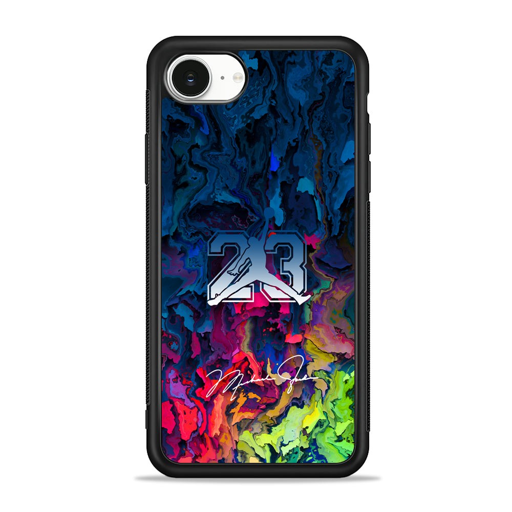 Air Jordan Colorful Exposure Cave iPhone 16e Case - Slim Silicone Case