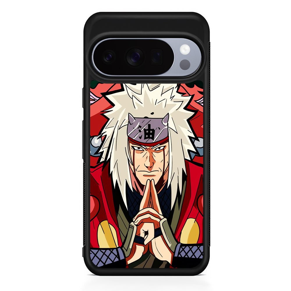 Jiraya X Gamabunta Google Pixel 10 Pro Case | Slim Google Pixel 10 Pro Rubber Case