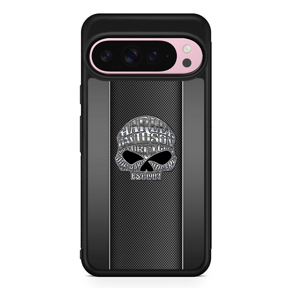 Harley Davidson Old Skull Google Pixel 9 Pro XL Case | Protective Cover
