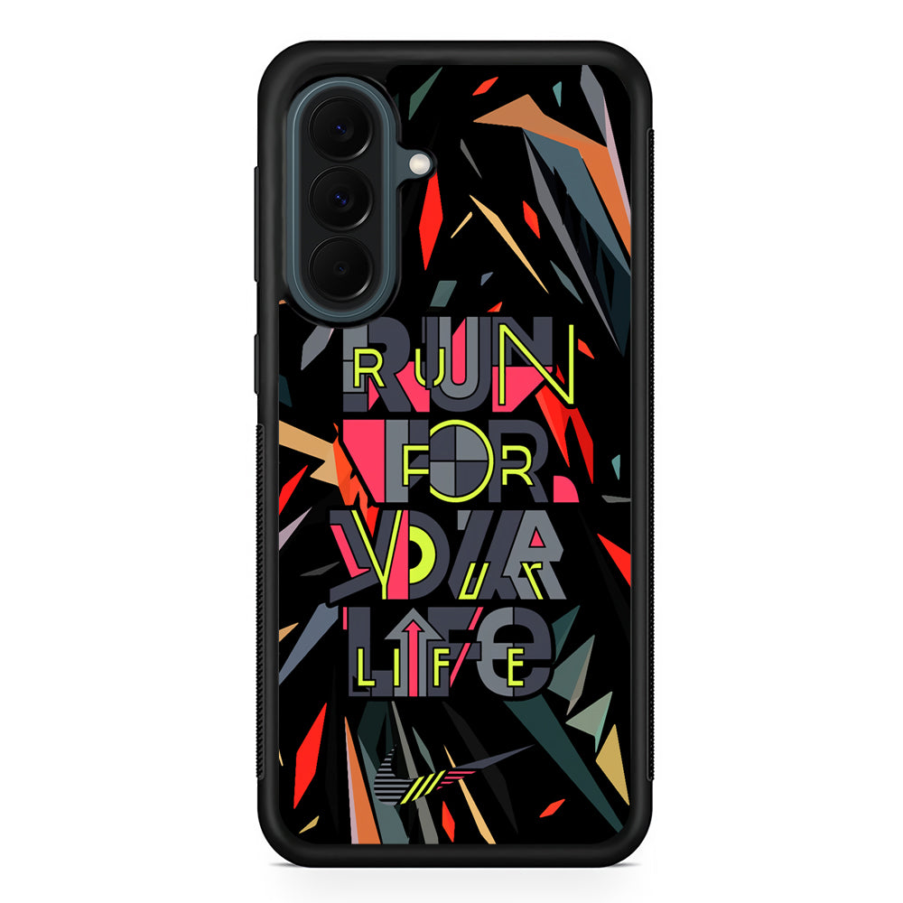 Nike Run for Life Samsung Galaxy A37 Case | Samsung Galaxy A37 Rubber Phone Case