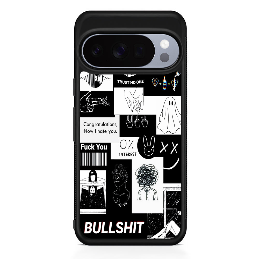 Rules of Friendship Google Pixel 10 Pro Case | Google Pixel 10 Rubber Protective Case