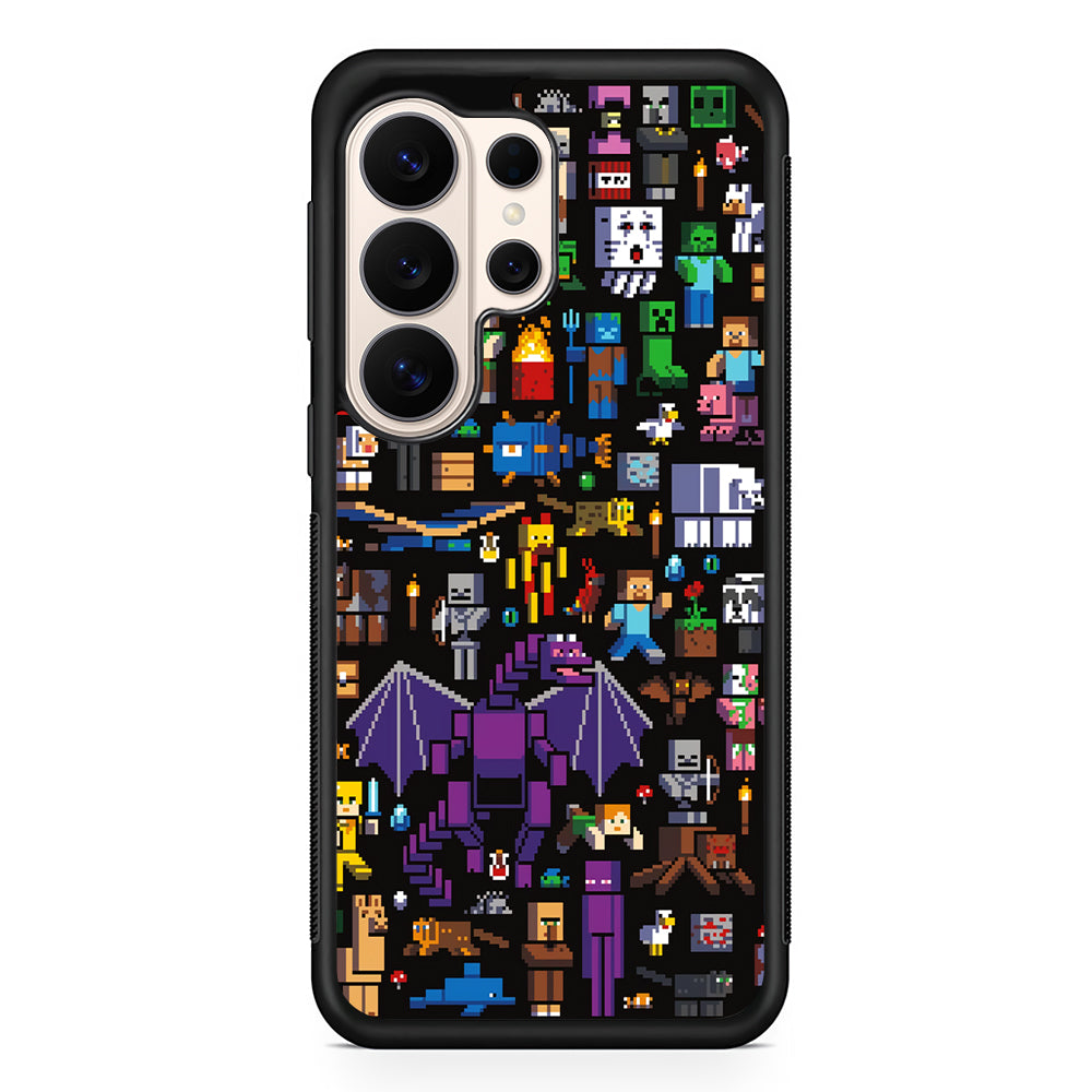 Minicraft All Characters Samsung Galaxy S26 Ultra Case | Slim Protective Case for Samsung Galaxy S26 Ultra