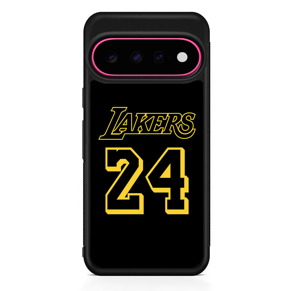 Kobe Bryant Lakers 24 Google Pixel 11 Case | Slim Shockproof Cover