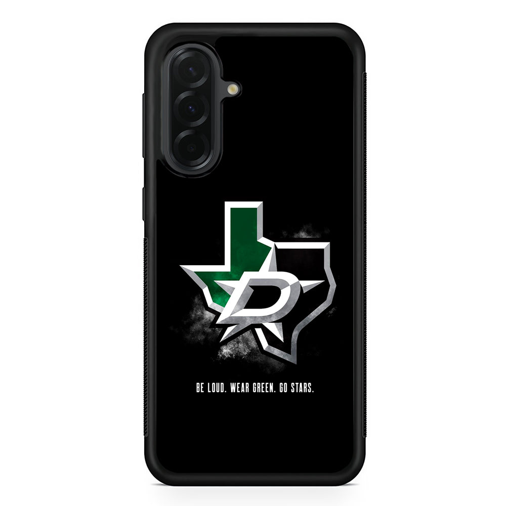 NHL Dallas Stars Be Loud Samsung Galaxy A36 Case | Protective Rubber Cover