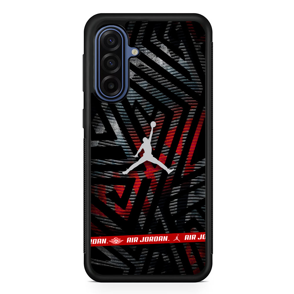 Air Jordan Strokes in Streak Samsung Galaxy A17 Case | Durable Samsung Galaxy A17 Cover
