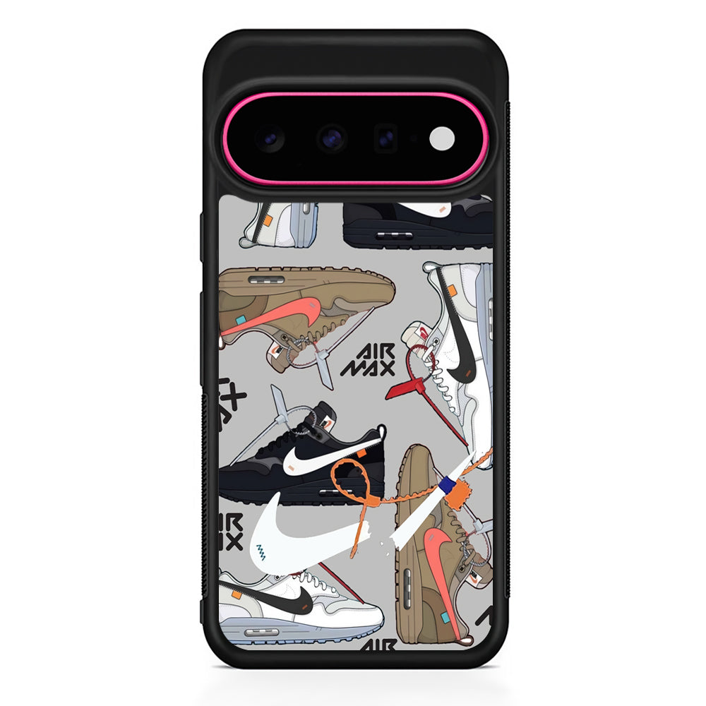 Nike Shelf of Air Max Google Pixel 11 Case - Stylish Protective Phone Case