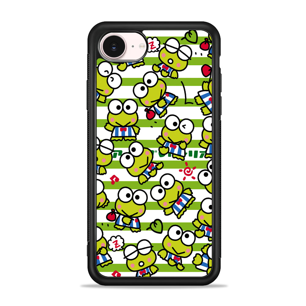 Keroppi Want to Vacation iPhone 17e Case - Silicone Case