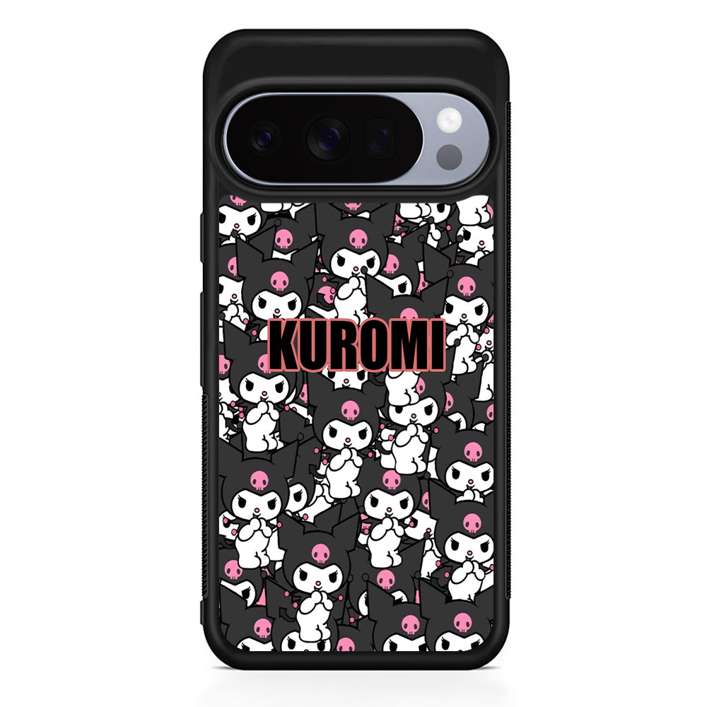 Kuromi Doodle Google Pixel 10 Pro Case | Slim Google Pixel 10 Pro Rubber Case