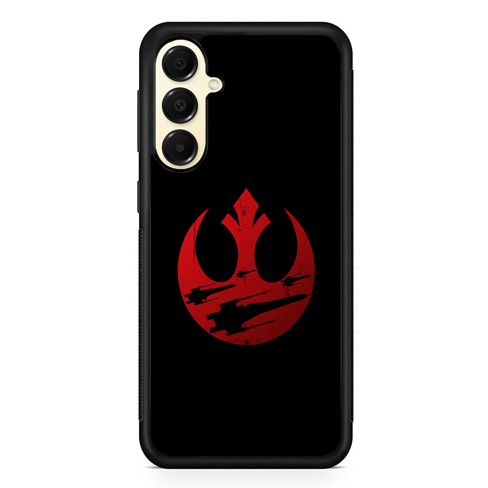 Rebel Alliance Star Wars Red Samsung Galaxy A16 Case | Slim Rubber Samsung Galaxy A16 Case