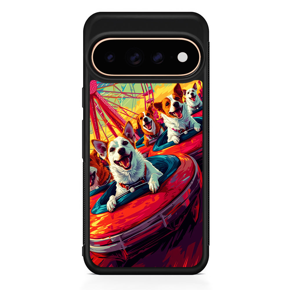 Happy Dogs At Carnival Google Pixel 11 Pro Case - Stylish Protective Phone Case