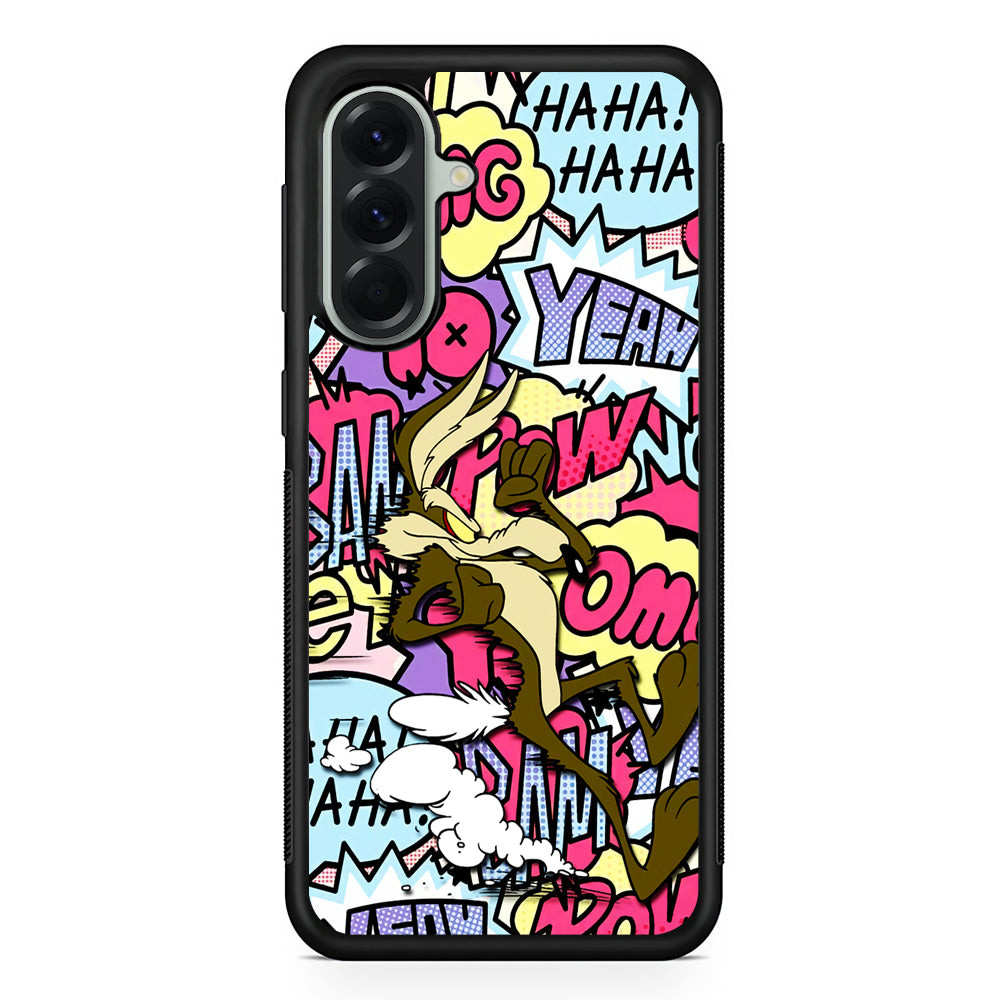 Coyote Run Too Far Samsung Galaxy A56 Case | Samsung Galaxy A56 Protective Rubber Case