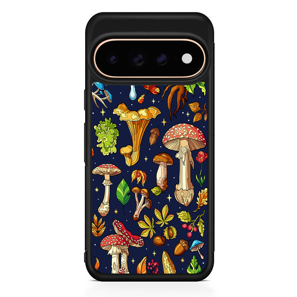 Various Mushrooms Autumn Google Pixel 11 Pro Case - Stylish Protective Phone Case