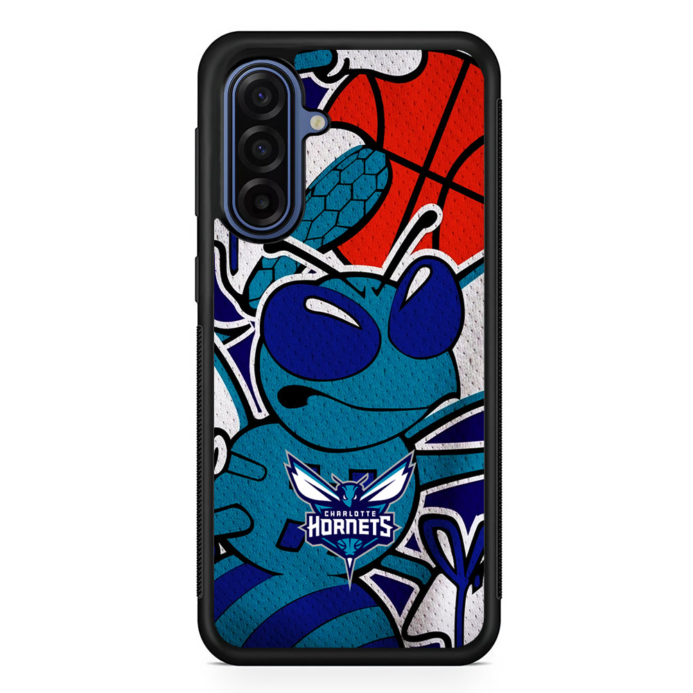 NBA Charlotte Hornets The Bee Samsung Galaxy A17 Case | Slim Protective Phone Cover