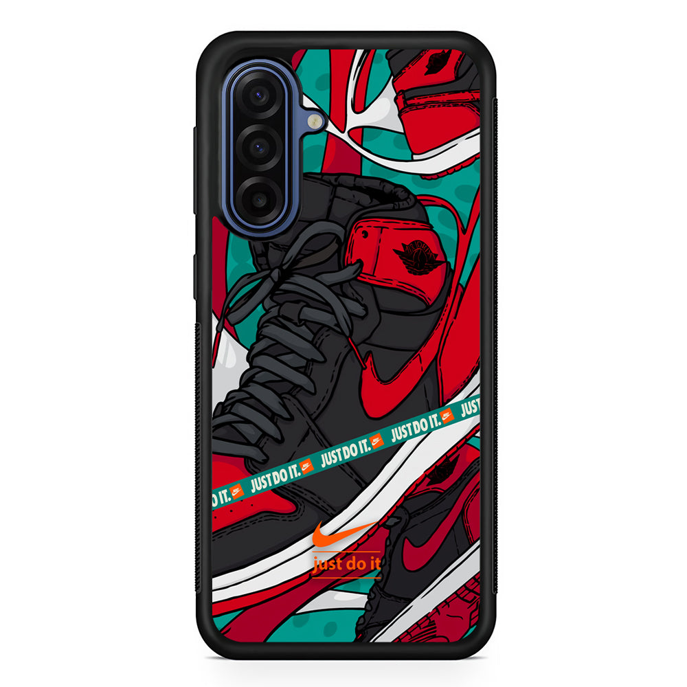 Nike Own The Wear Samsung Galaxy A17 Case | Samsung Galaxy A17 Protective Rubber Case