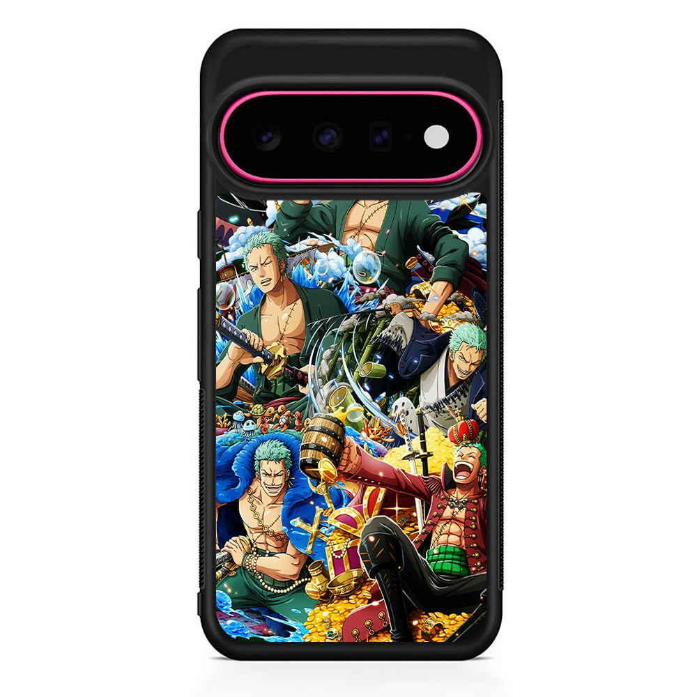 One Piece Roronoa Zoro Aesthetic Google Pixel 11 Case | Slim Shockproof Cover