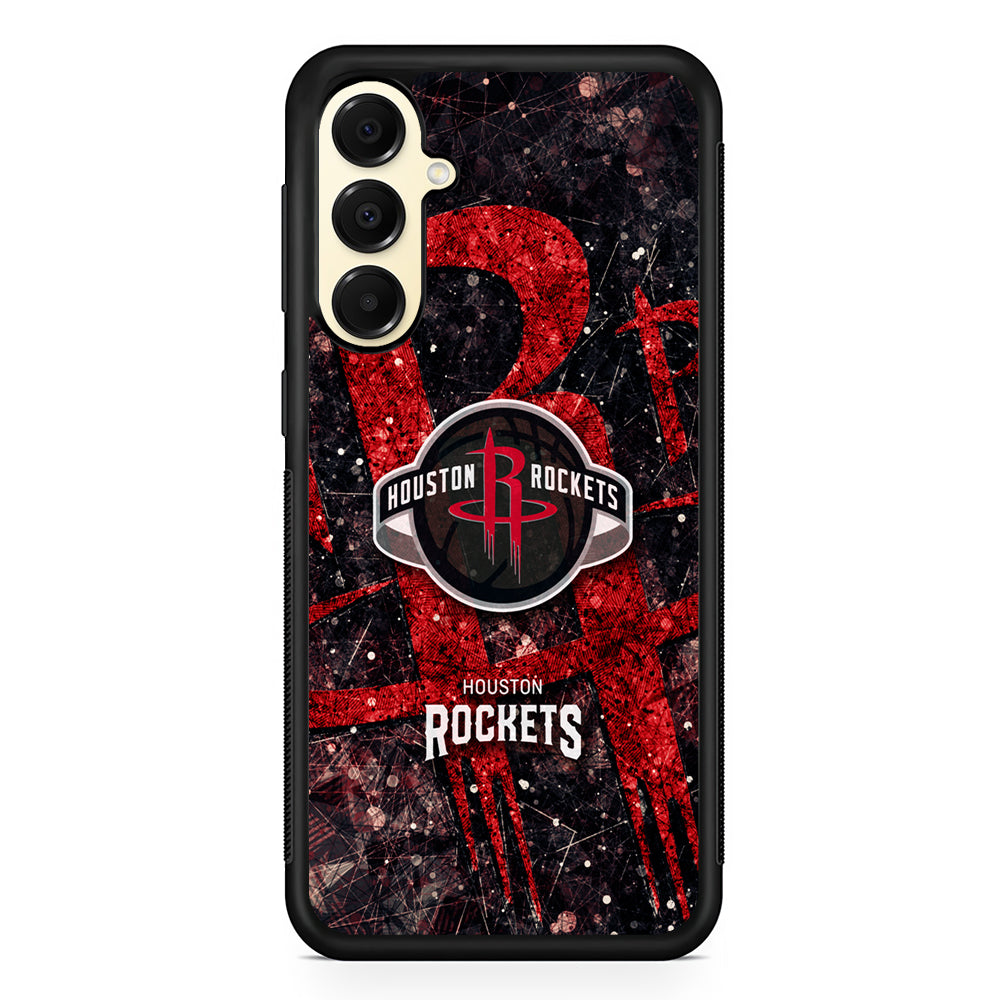 NBA Houston Rockets Glory Samsung Galaxy A16 Case | Slim Rubber Samsung Galaxy A16 Case