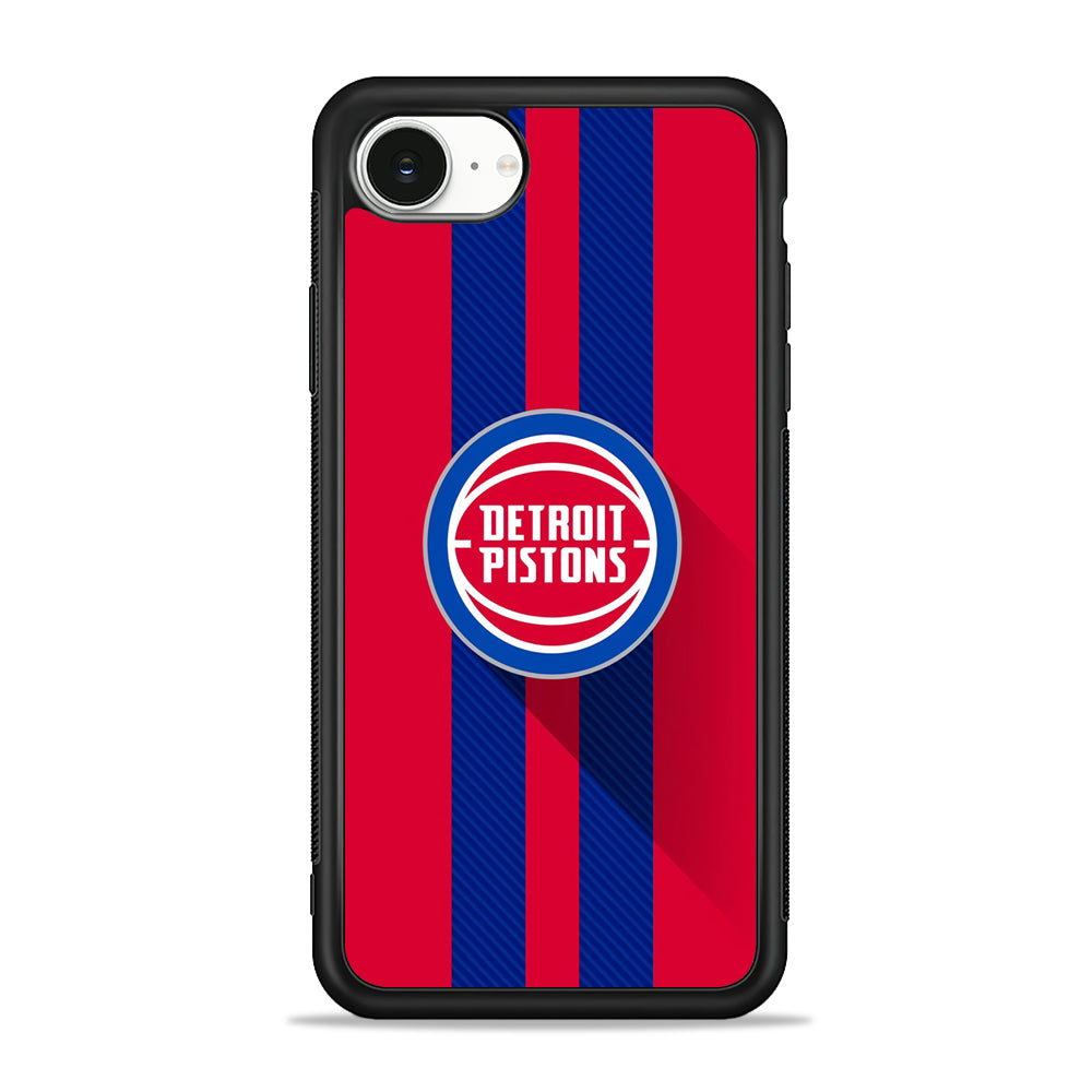 NBA Detroit Pistons Victory Ball iPhone 16e Case | Protective Phone Cover