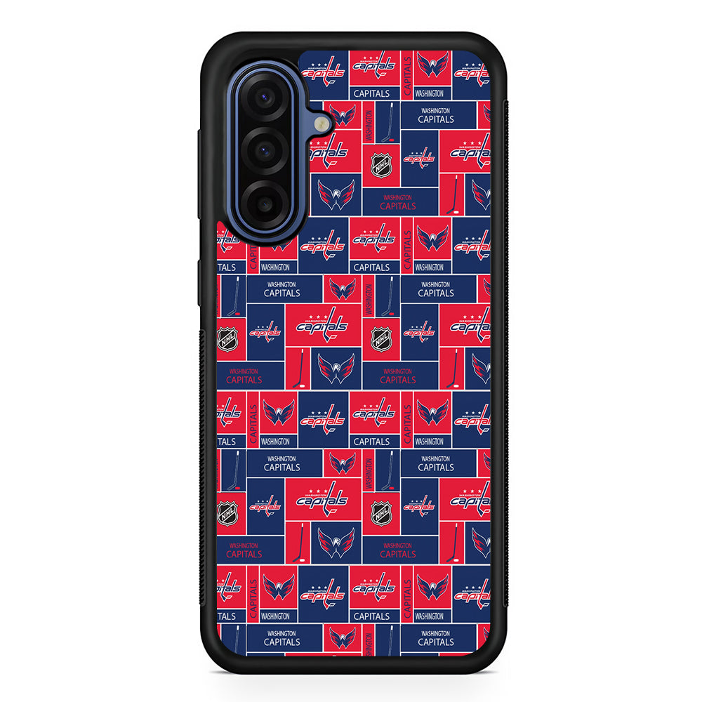 NHL Washington Capitals Pattern Samsung Galaxy A17 Case | Slim Protective Phone Cover