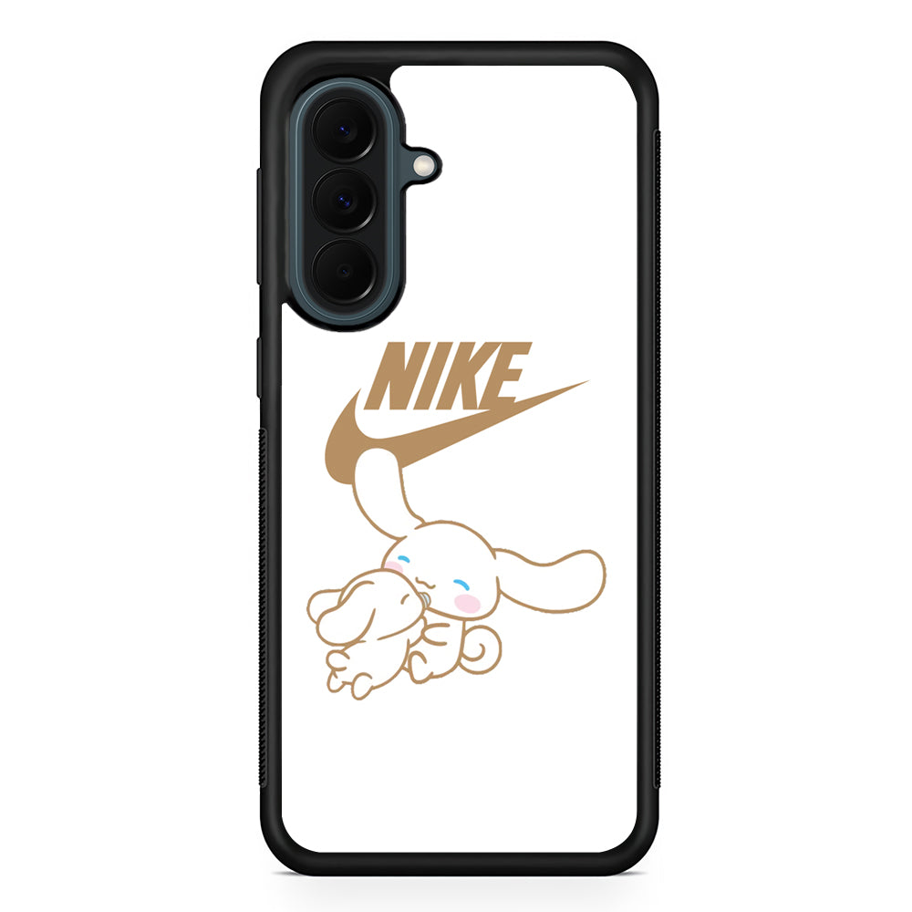 Nike Cinnamoroll Huge Momment Samsung Galaxy A37 Case | Samsung Galaxy A37 Rubber Phone Case