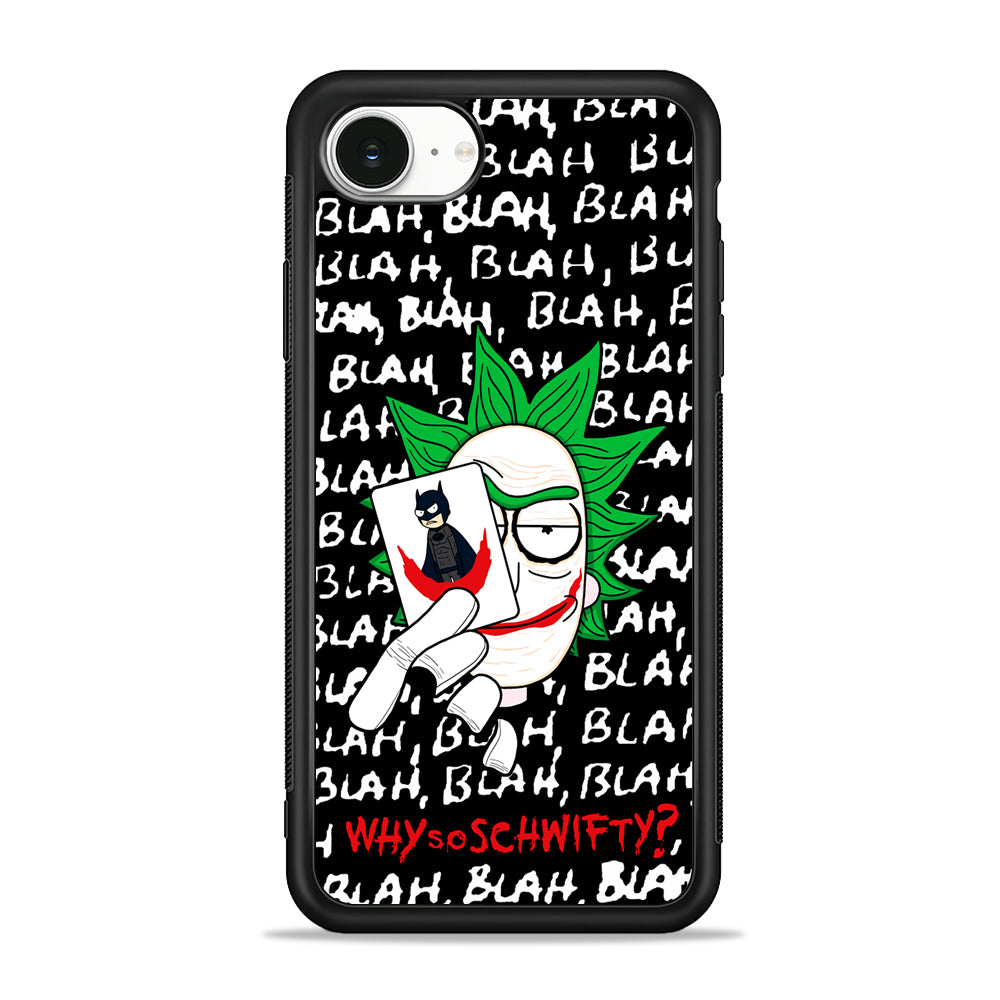 Rick Joker Quotes iPhone 16e Case | Protective Phone Cover