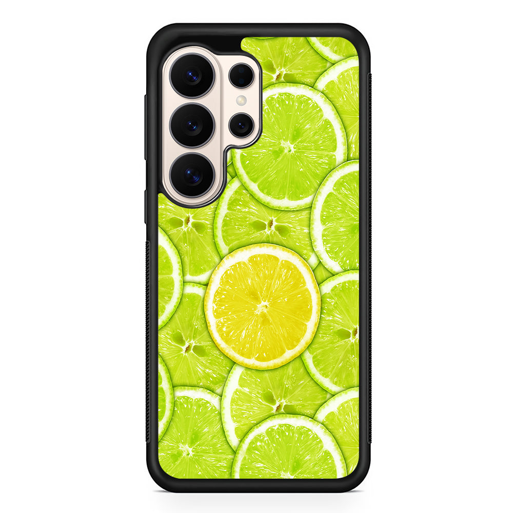 Lime Slice Citrus Fruit Samsung Galaxy S26 Ultra Case | Slim Protective Case for Samsung Galaxy S26 Ultra