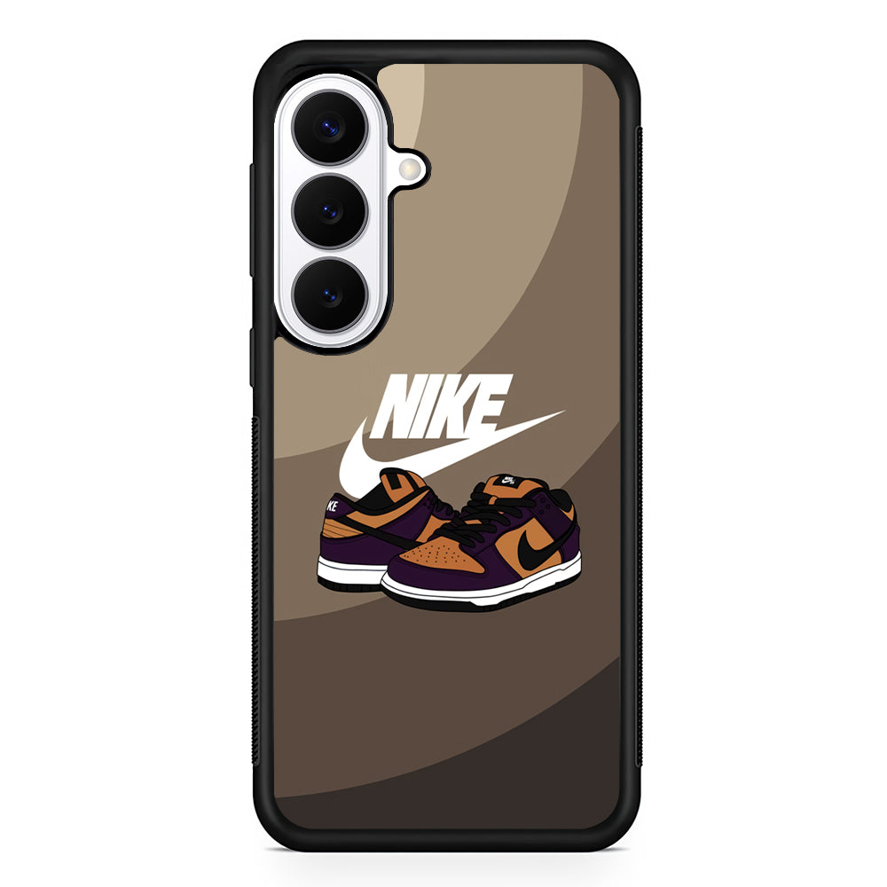 Nike Purple in Brown Layer Samsung Galaxy S26 Plus Case | Stylish Protective Cover for Samsung Galaxy S26 Plus