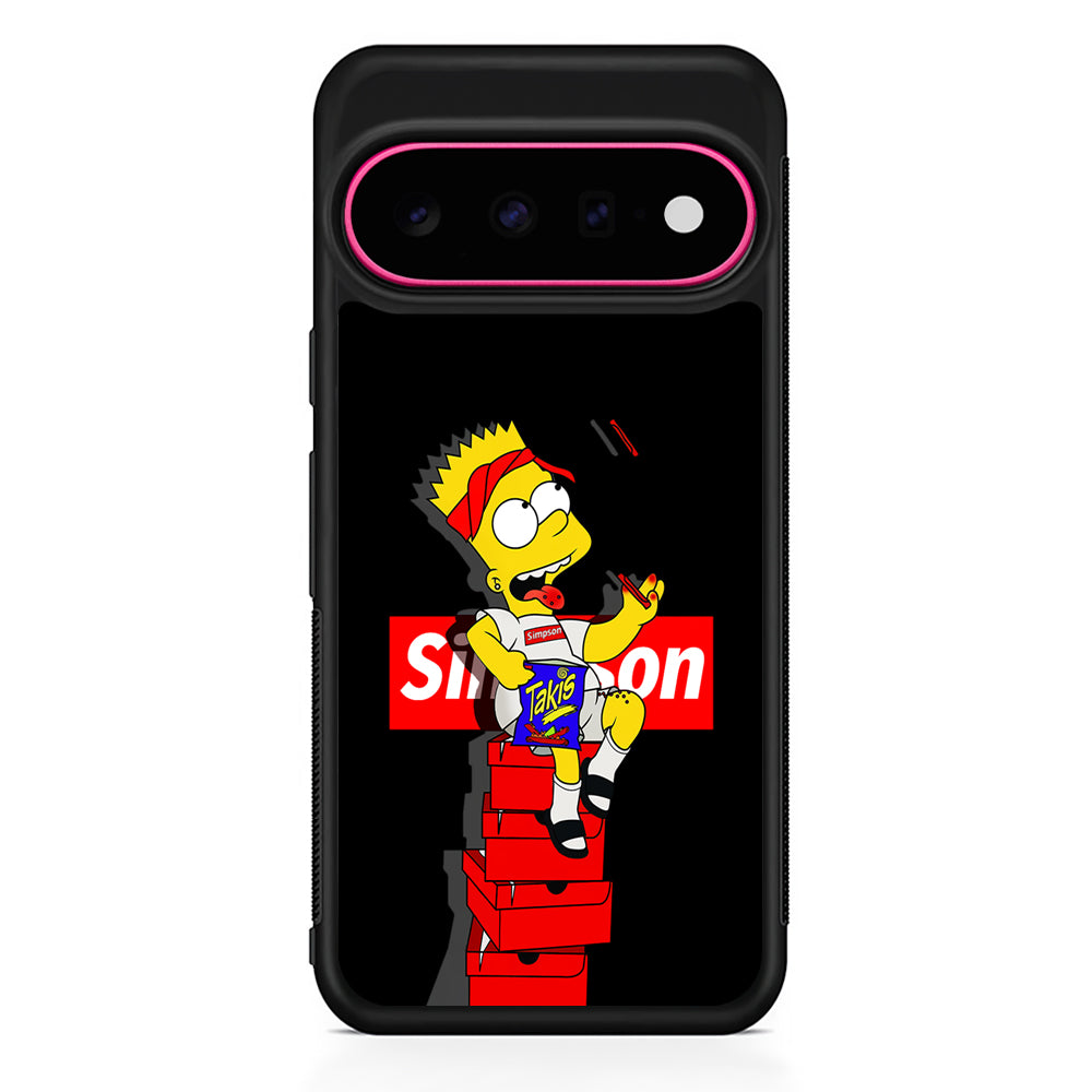 The Stylish Bart Simpson Google Pixel 11 Case | Slim Shockproof Cover
