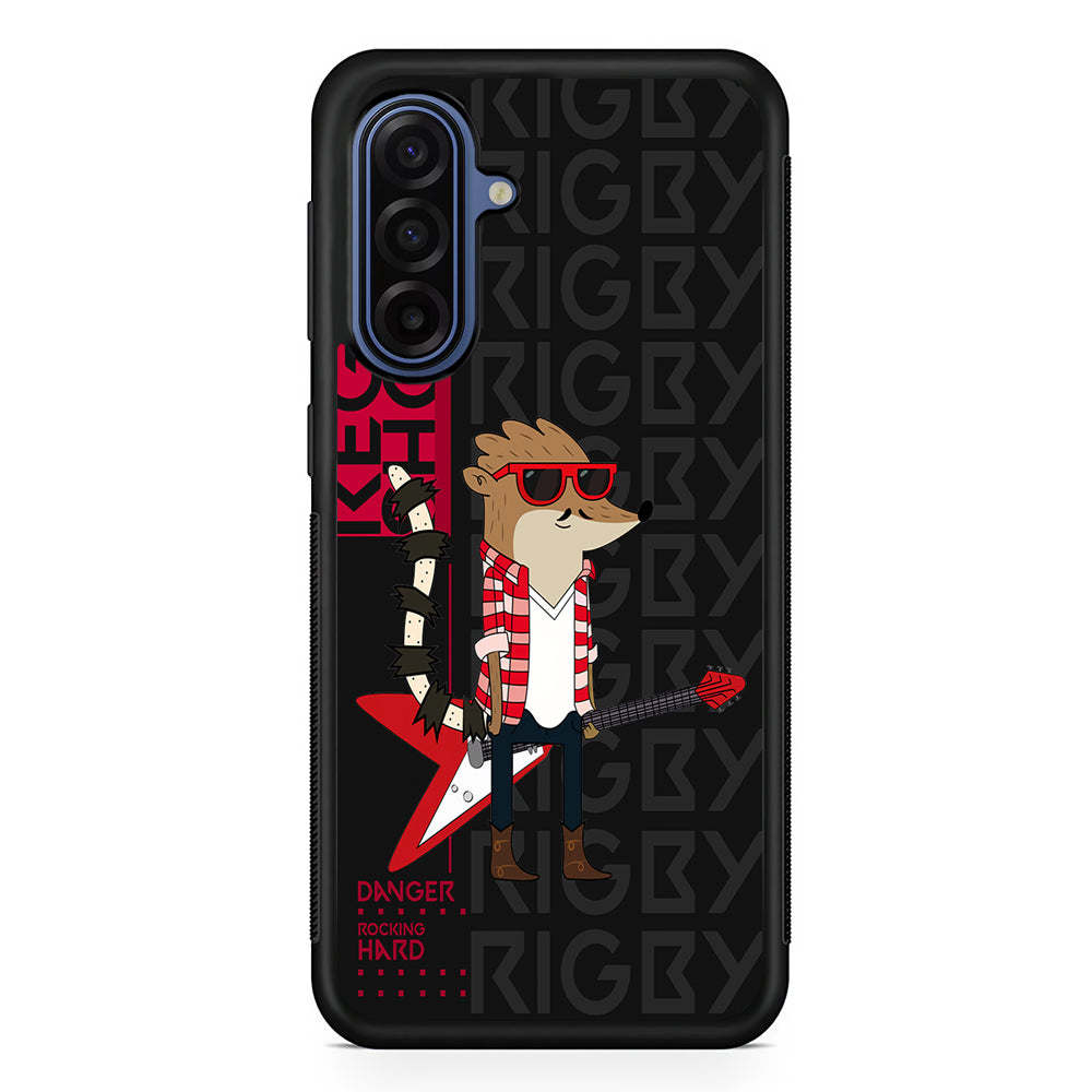 Regular Show Rigby Rockstar Samsung Galaxy A17 Case | Slim Protective Phone Cover