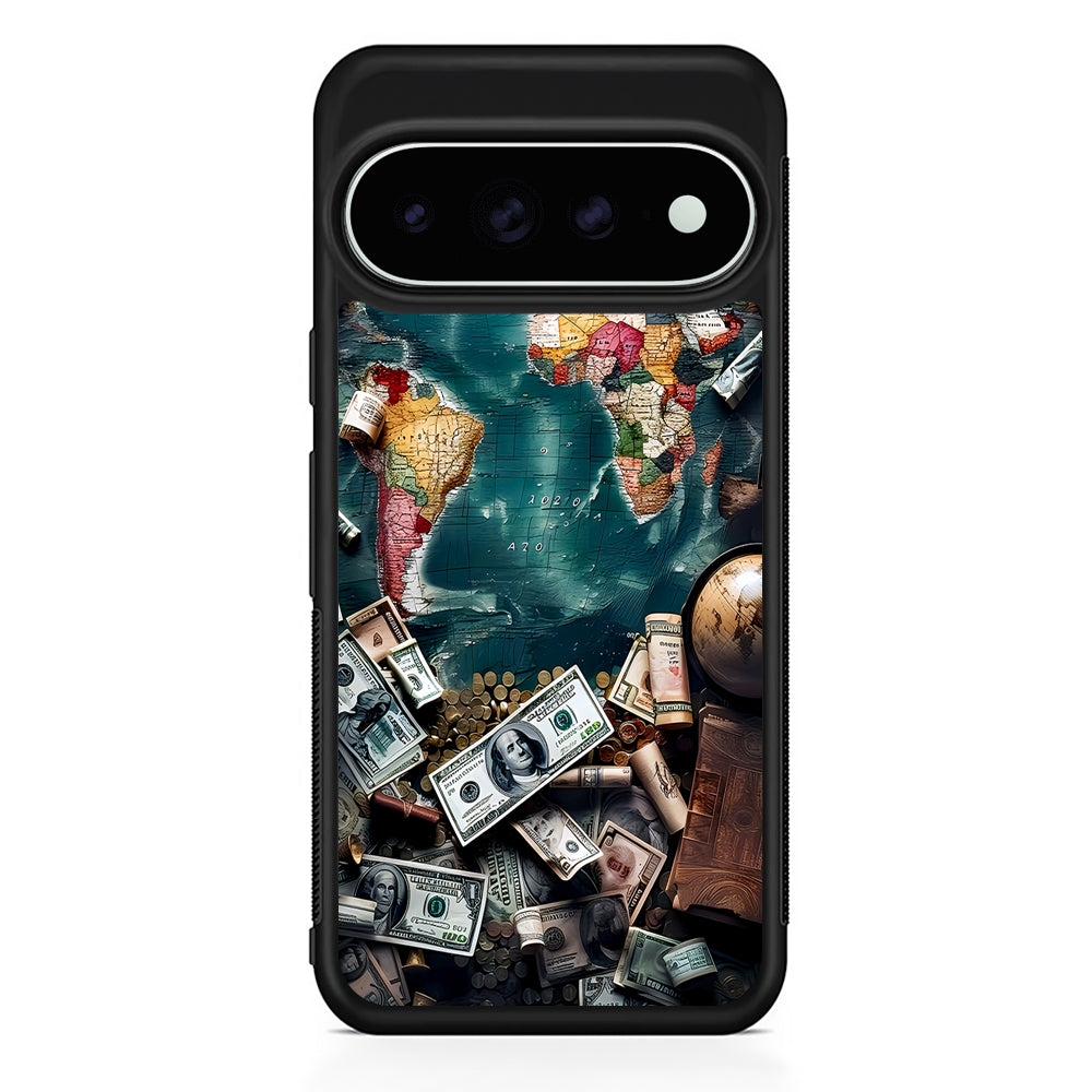Money on The Map Travel Google Pixel 11 Pro XL Case - Custom Design Protective Case