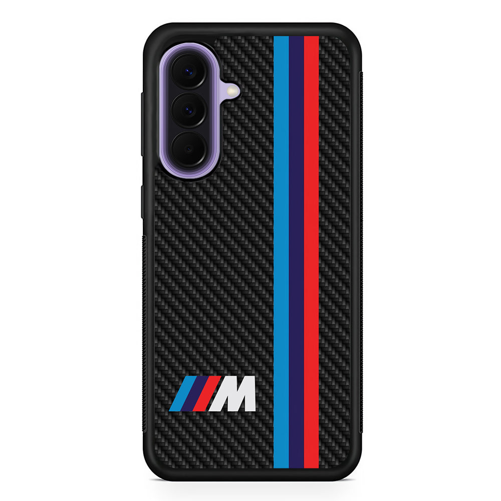 BMW Stripe Samsung Galaxy A57 Case | Slim Samsung Galaxy A57 Rubber Case