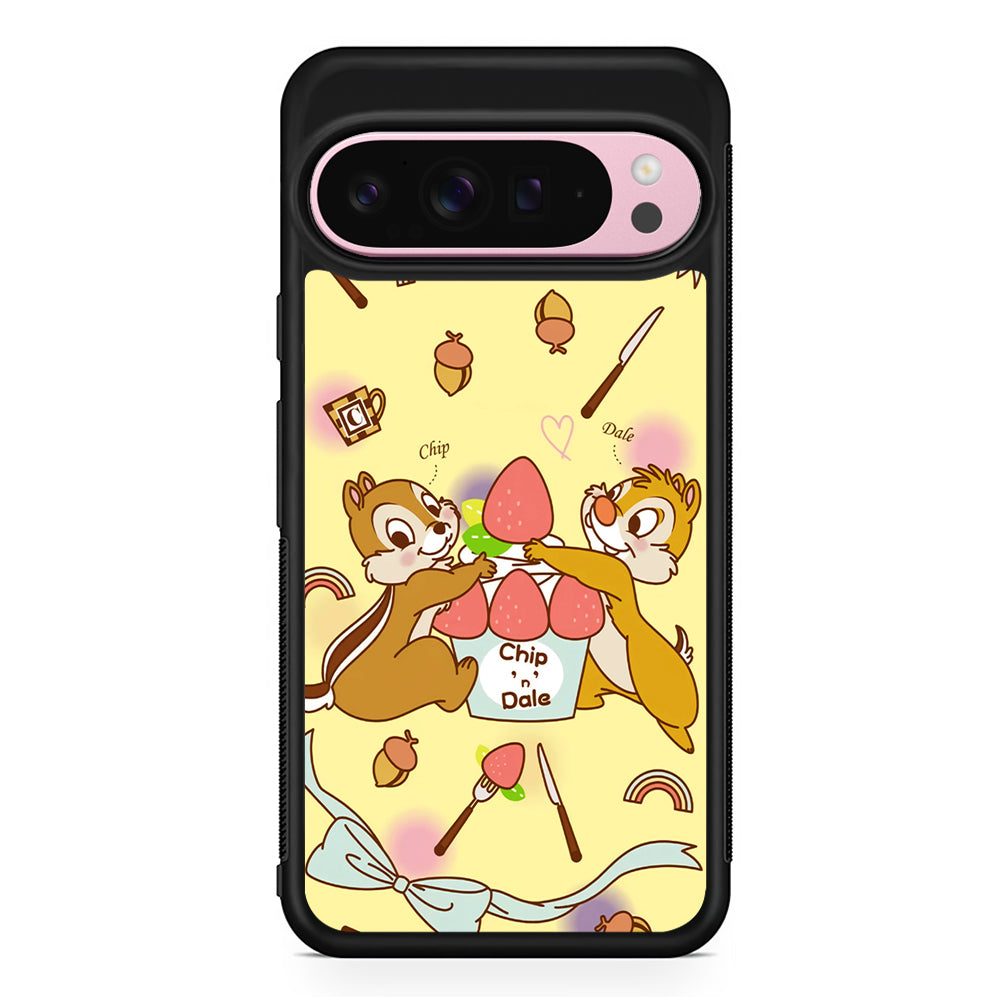 Chip N Dale Are On A Date Google Pixel 9 Pro XL Case | Protective Cover