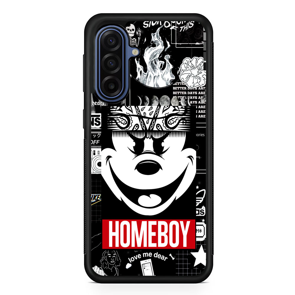 Mickey Mouse Homeboy Samsung Galaxy A17 Case | Slim Protective Phone Cover
