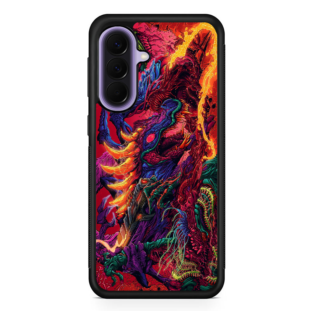 CS GO Hyper Beast Art Samsung Galaxy A57 Case | Slim Samsung Galaxy A57 Rubber Case