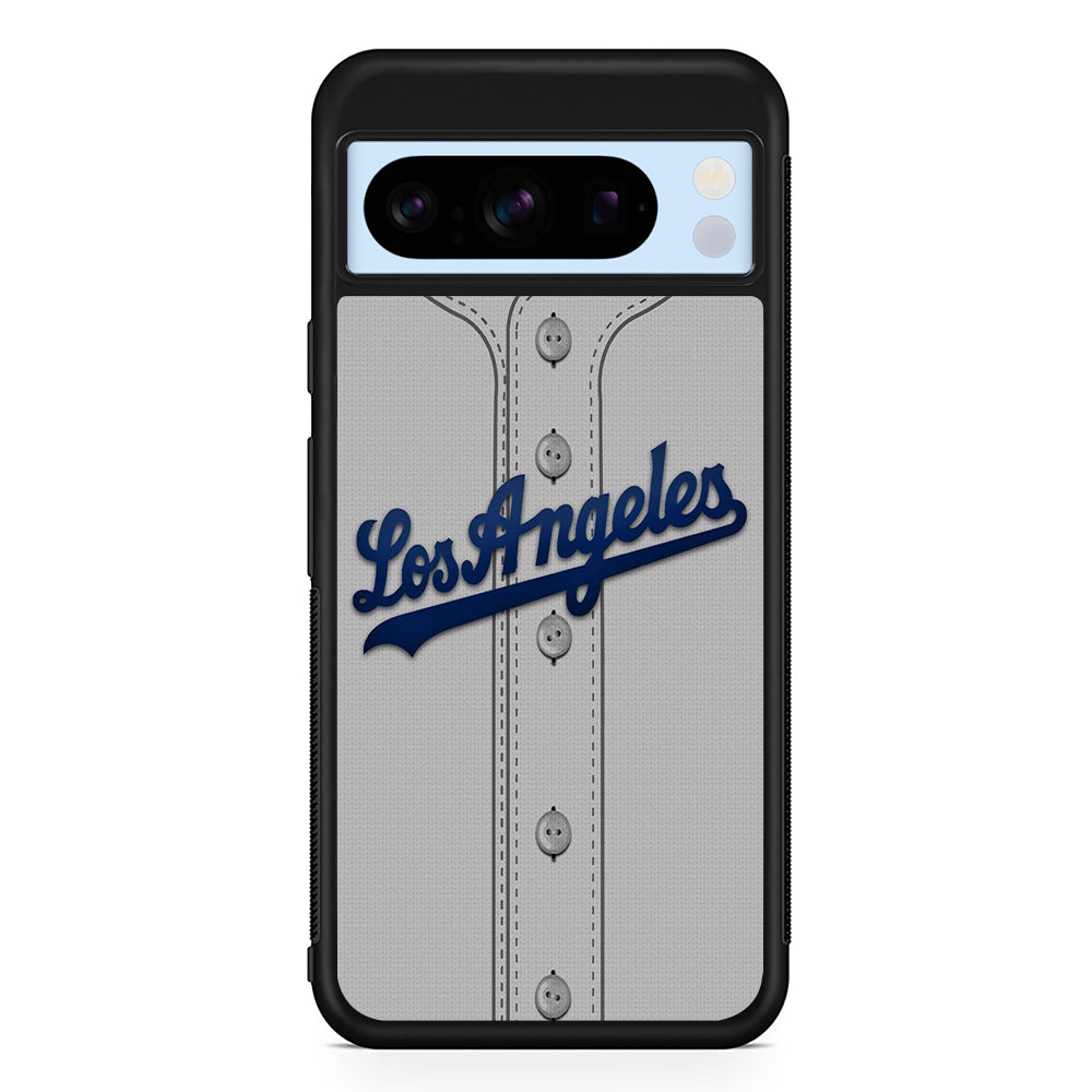 MLB Los Angeles Dodgers Jersey Google Pixel 8 Pro Case | Slim Rubber Case for Google Pixel 8 Pro