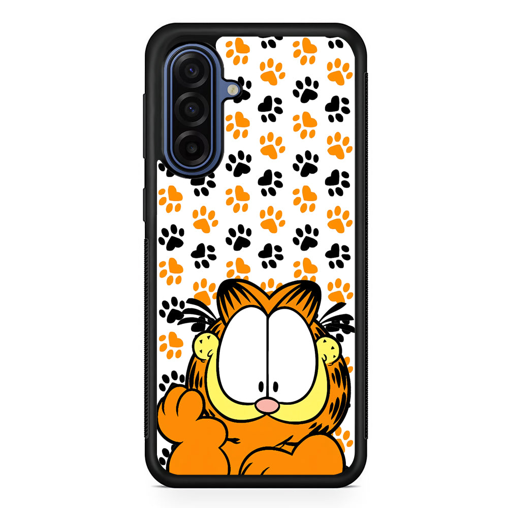 Garfield And His Footprints Samsung Galaxy A17 Case | Slim Protective Phone Cover