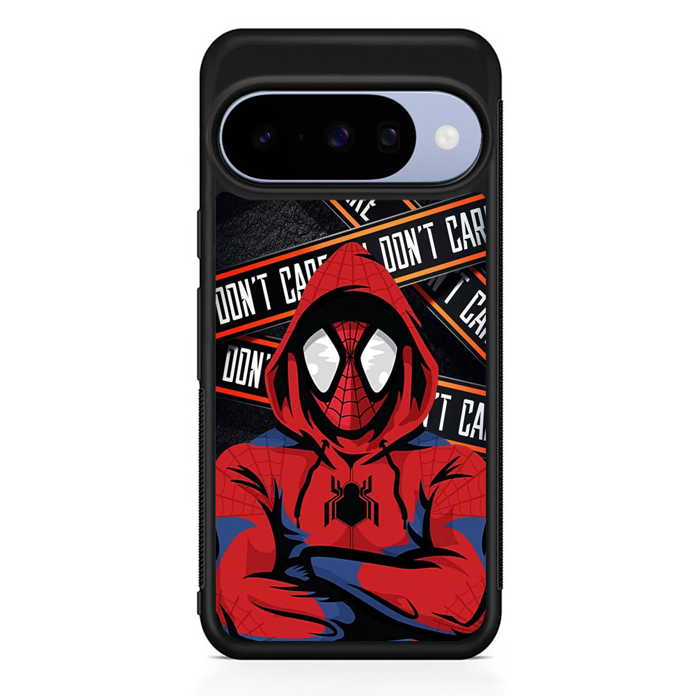 Spiderman Indifferent Mode Google Pixel 10 Case | Google Pixel 10 Rubber Protective Case