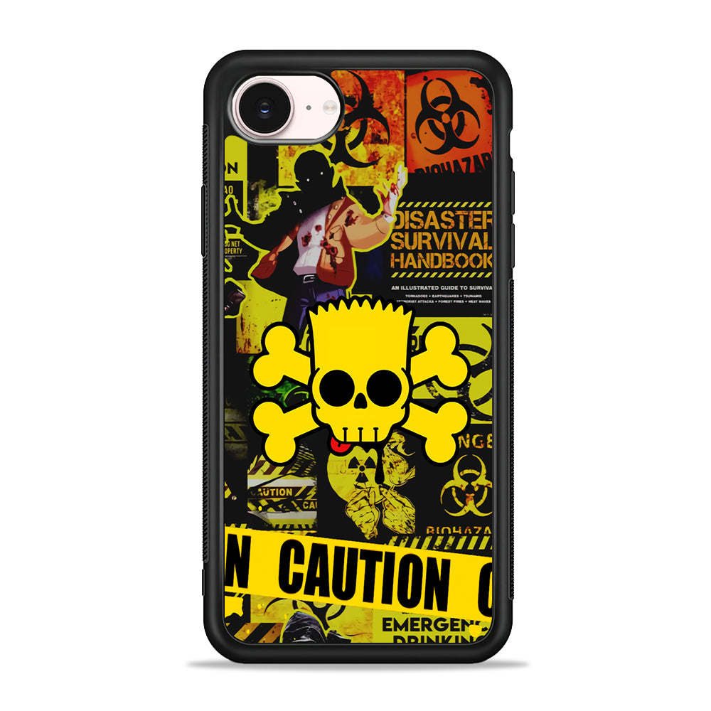 Bart Pirate Emergency Survival iPhone 17e Case - Silicone Case
