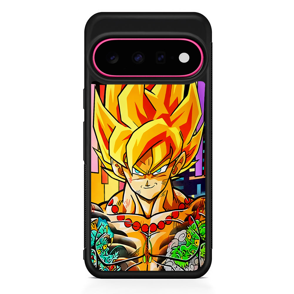 Goku Dragon Ball Z Yakuza Google Pixel 11 Case | Slim Shockproof Cover